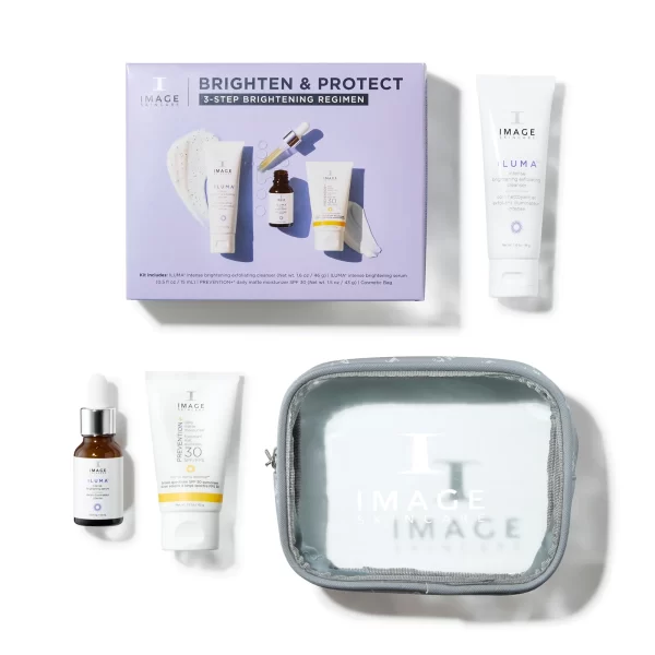 Brighten and Protect Kit 3-Step brightening regimen by Image Skincare available at Endless Esthetics downtown Monroe, WA