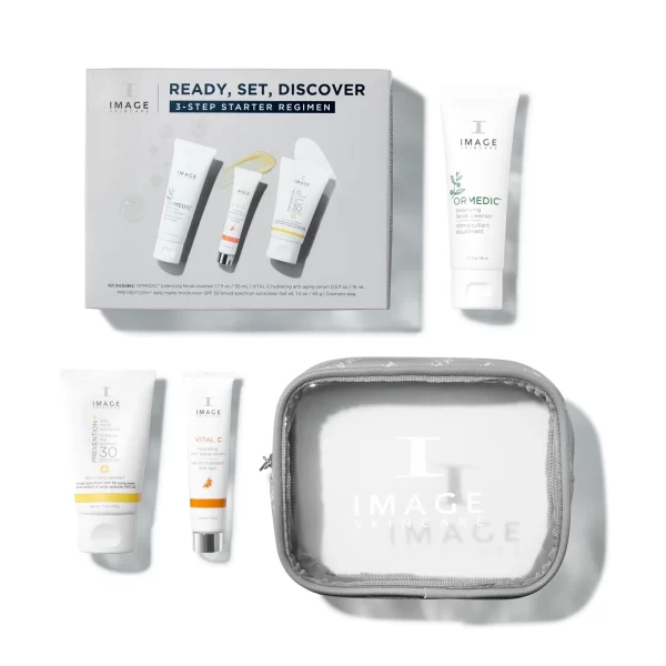 Ready, Set, Discover. Bestsellers starter set by Image Skincare available at Endless Esthetics